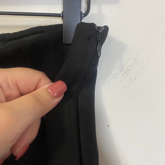 TRUTH by Republic NWT Faux Suede Leather Pant with Ankle Zip Sz S - Picture 6 of 11